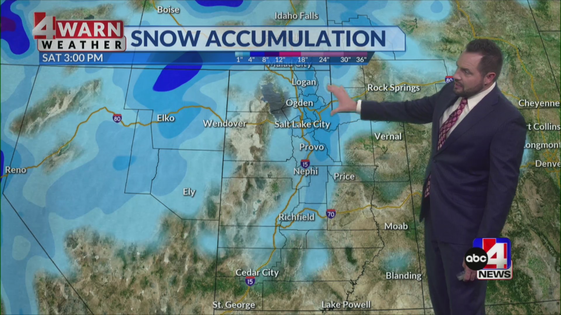 Warming up toward the weekend after winter storm – ABC4 Utah