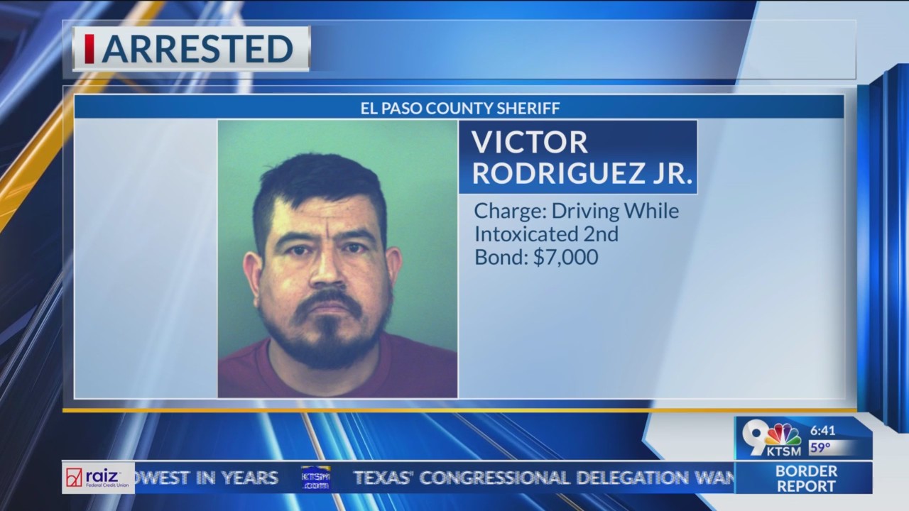 Man arrested for DWI after crash in Clint – KTSM 9 News