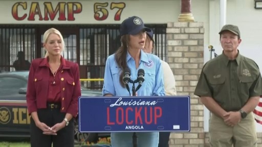 Kristi Noem announces new ICE detention center in Louisiana – BorderReport