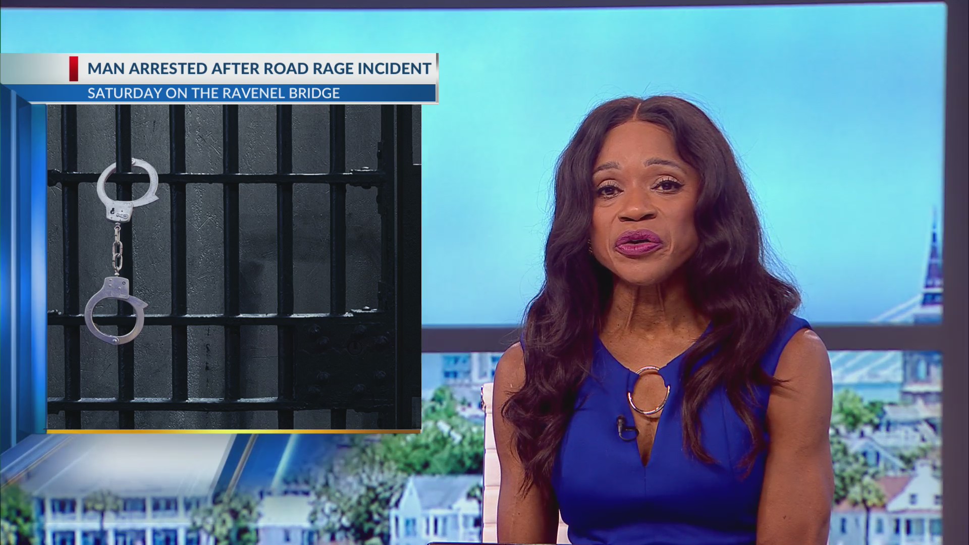 Man arrested after shooting at car during road rage incident on Ravenel ...