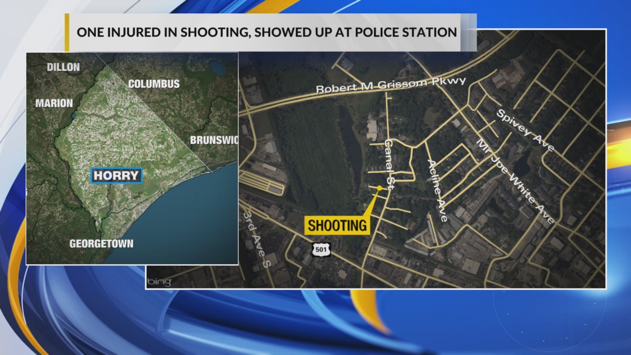 Gunshot victim shows up at Myrtle Beach police station after shooting ...