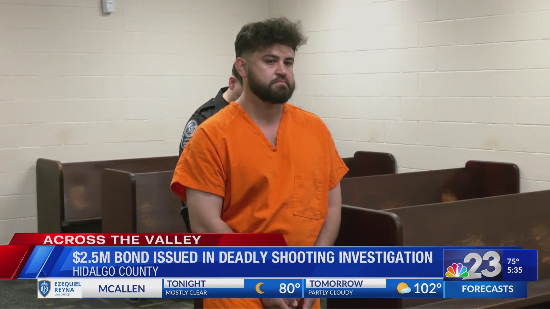 Man gets $2.5M bond in deadly shooting – KVEO-TV