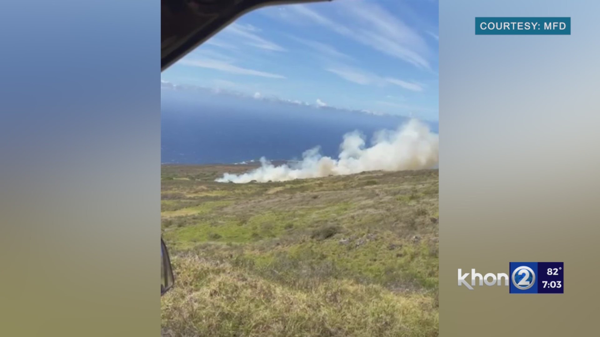 Crews continue battling brush fires on Oahu and Maui – KHON2