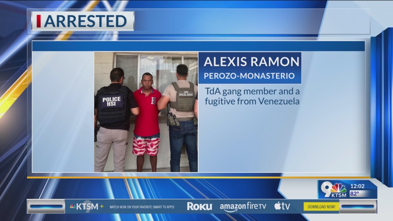 Venezuelan gang member arrested in EP – KTSM 9 News