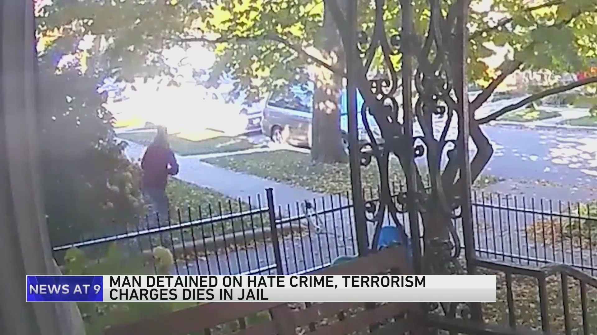 Man detained on hate crime, terrorism charges dies in jail – WGN-TV