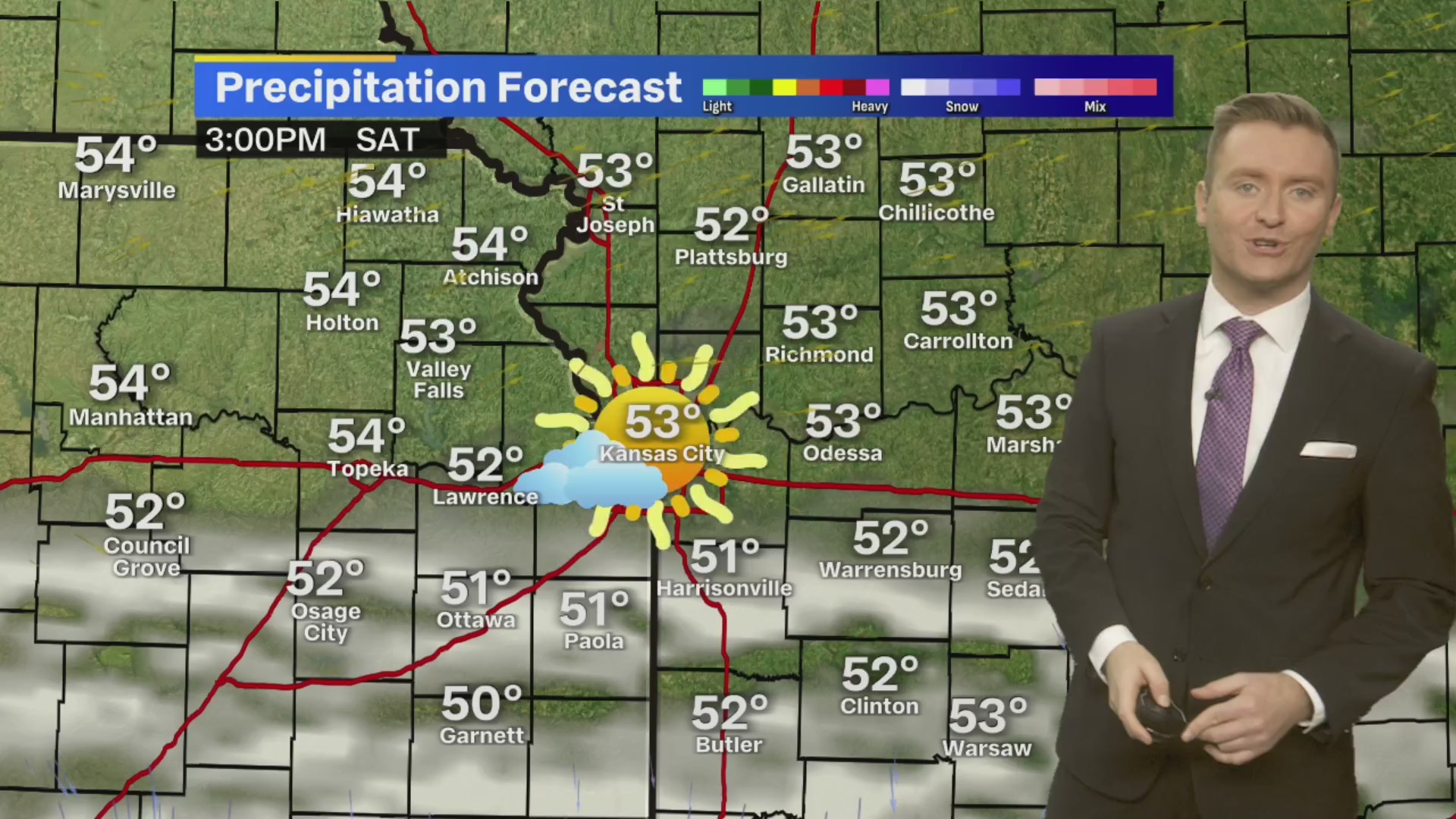 Friday afternoon forecast – FOX 4 Kansas City WDAF-TV | News, Weather ...