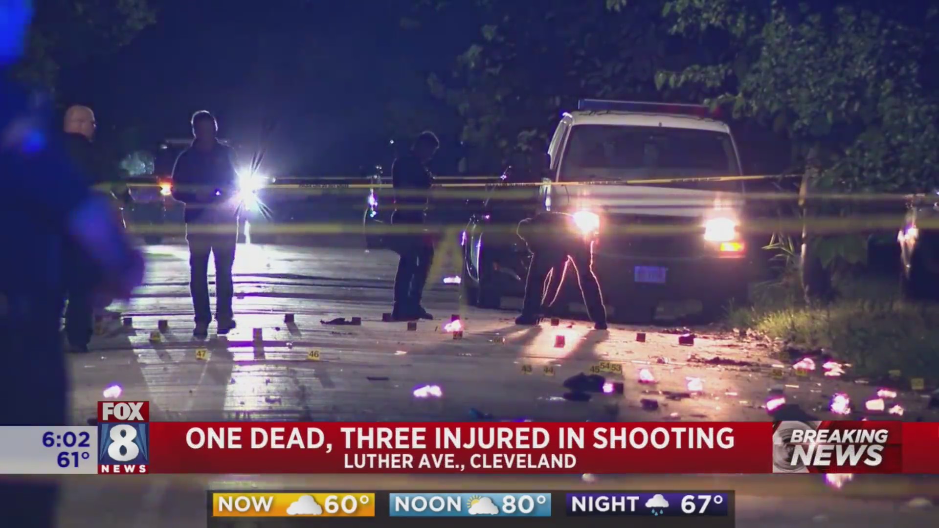 1 killed, 3 injured in shooting – Fox 8 Cleveland WJW