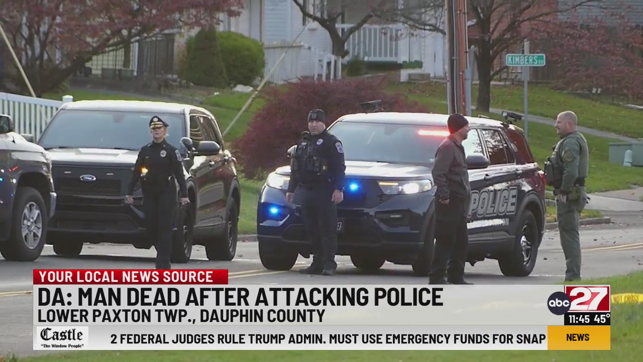 DA: Man killed in police-involved shooting in Dauphin County – ABC27