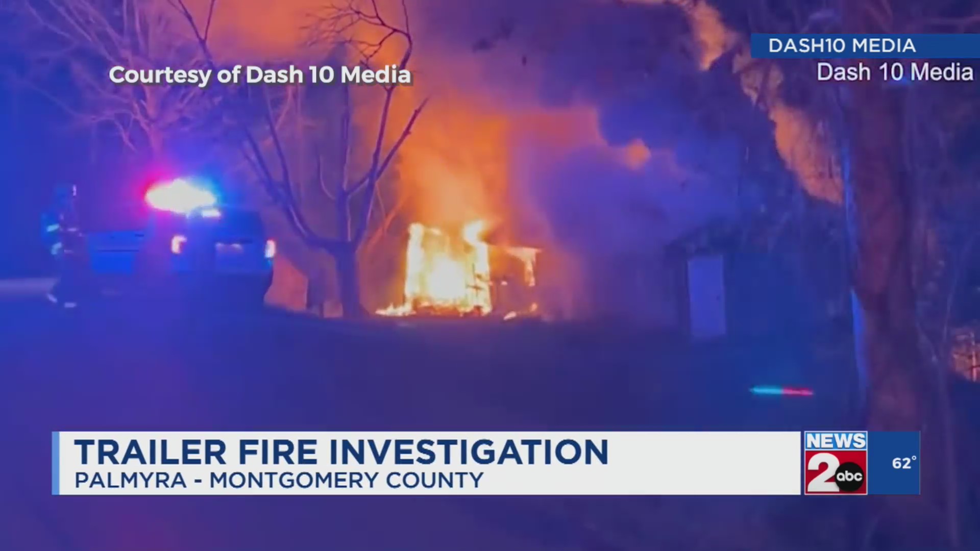 Montgomery County trailer fire under investigation. – WKRN News 2