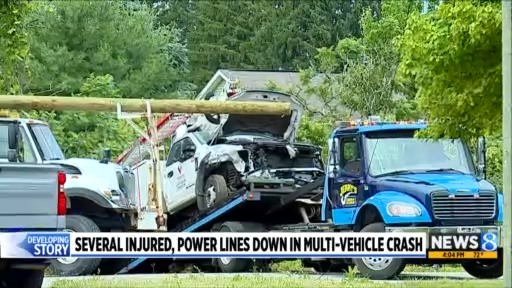Multiple people taken to hospital after crash near Fremont – WOODTV.com