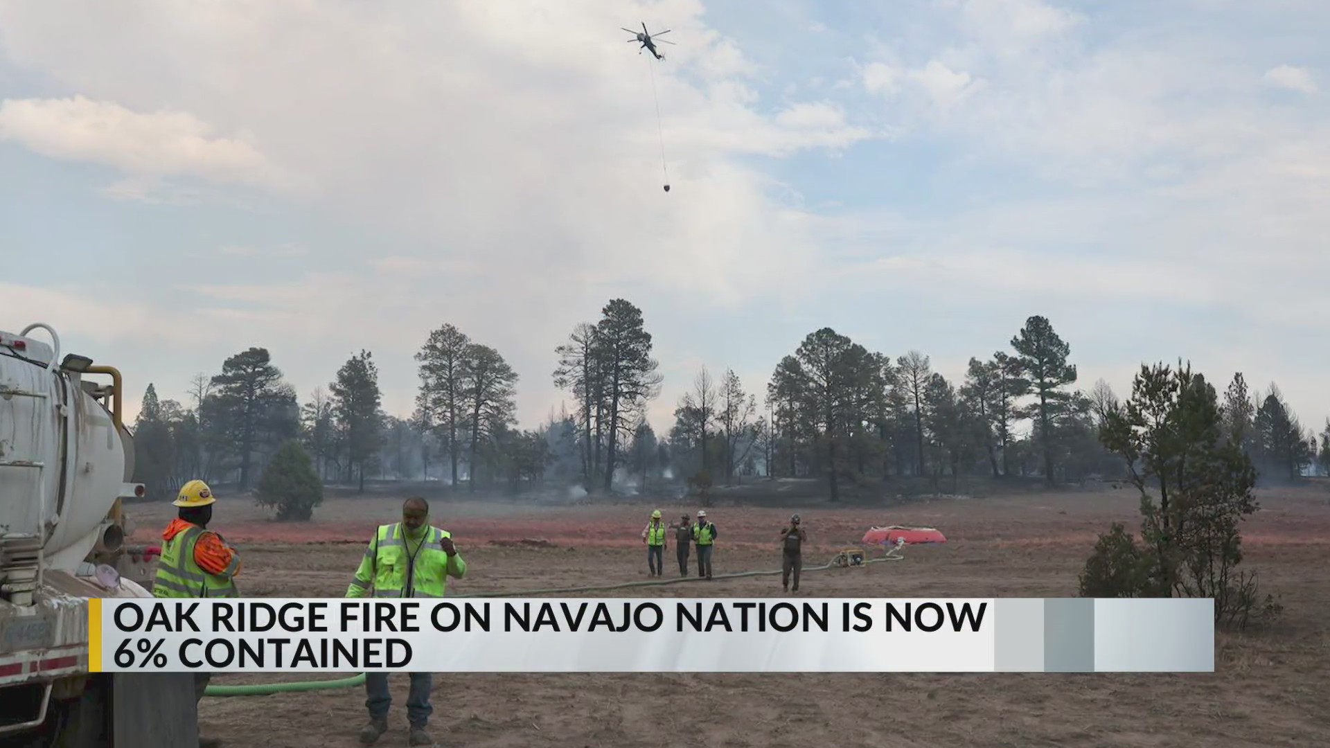 Oak Ridge Fire 6% contained, 10,600 acres burned – KRQE NEWS 13 ...