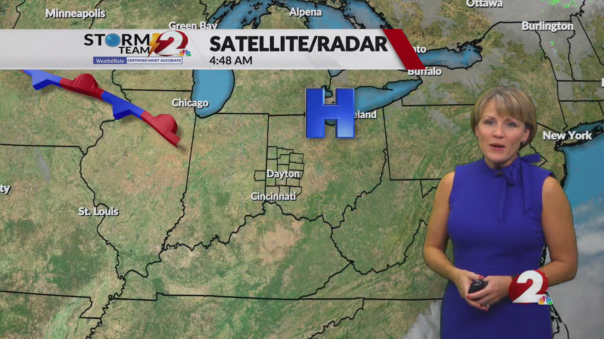 Today’s Miami Valley Forecast 10/10/24