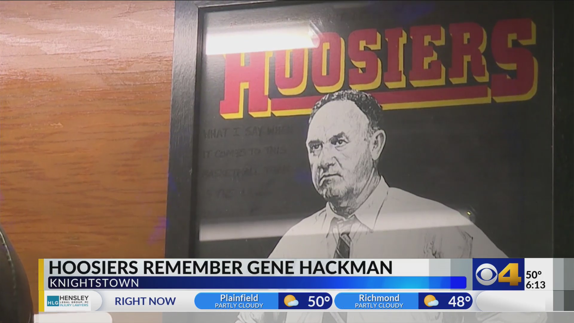 Hackmanac Hoosiers honor actor Gene Hackman – WTTV CBS4Indy