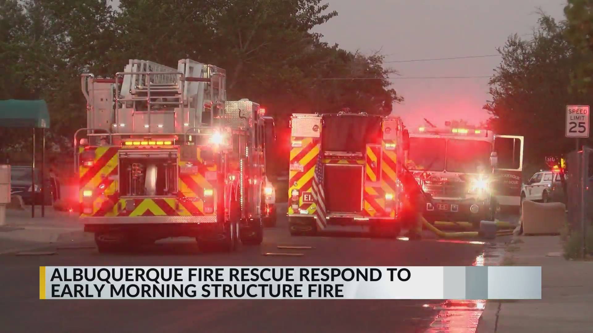 Albuquerque firefighters respond to early morning structure fire – KRQE ...
