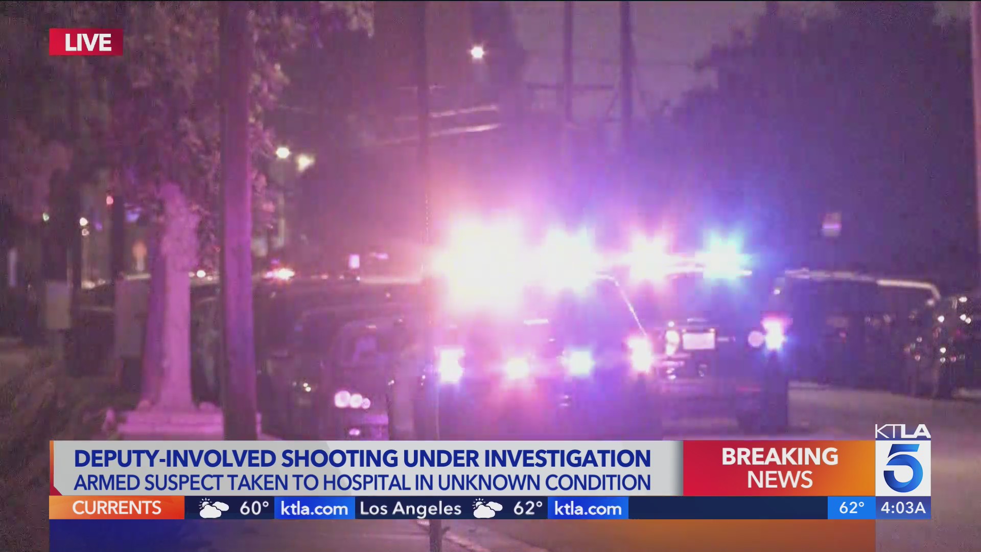 Domestic violence suspect shot by deputy in Los Angeles County – KTLA