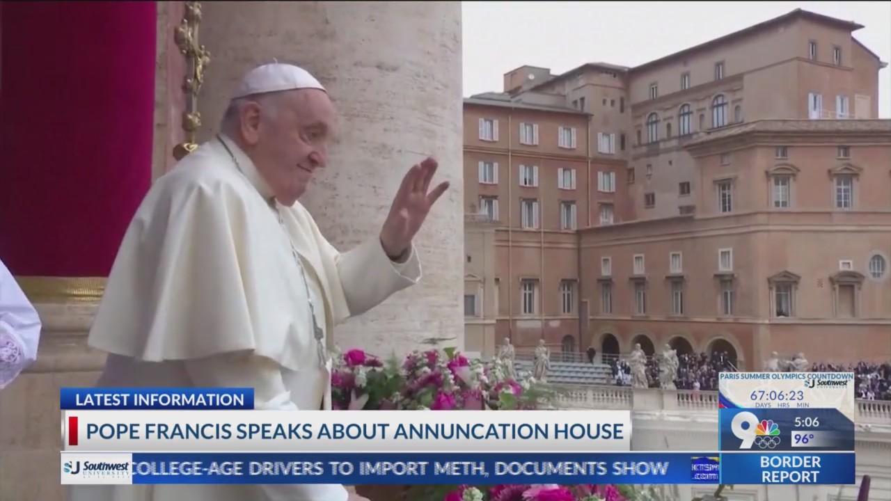 Pope Francis speaks of El Paso Annunciation House – KTSM 9 News