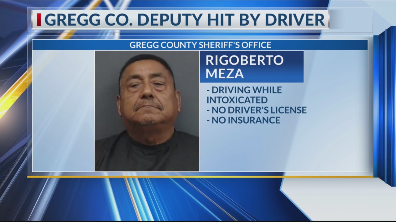 Gregg County deputy hit by driver charged with DWI ‘expected to make a ...