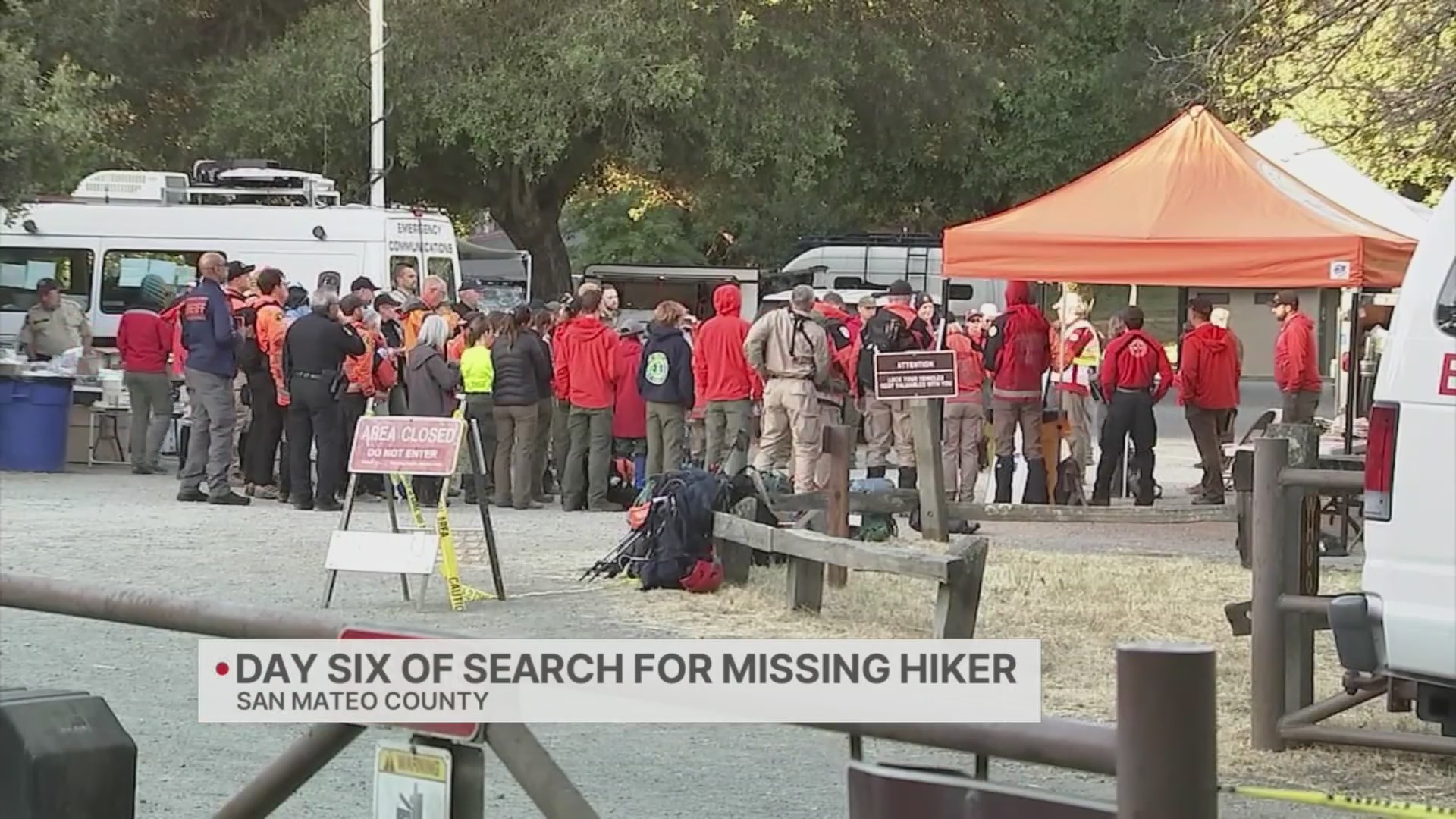 Day six of search for missing hiker in San Mateo County – KRON4