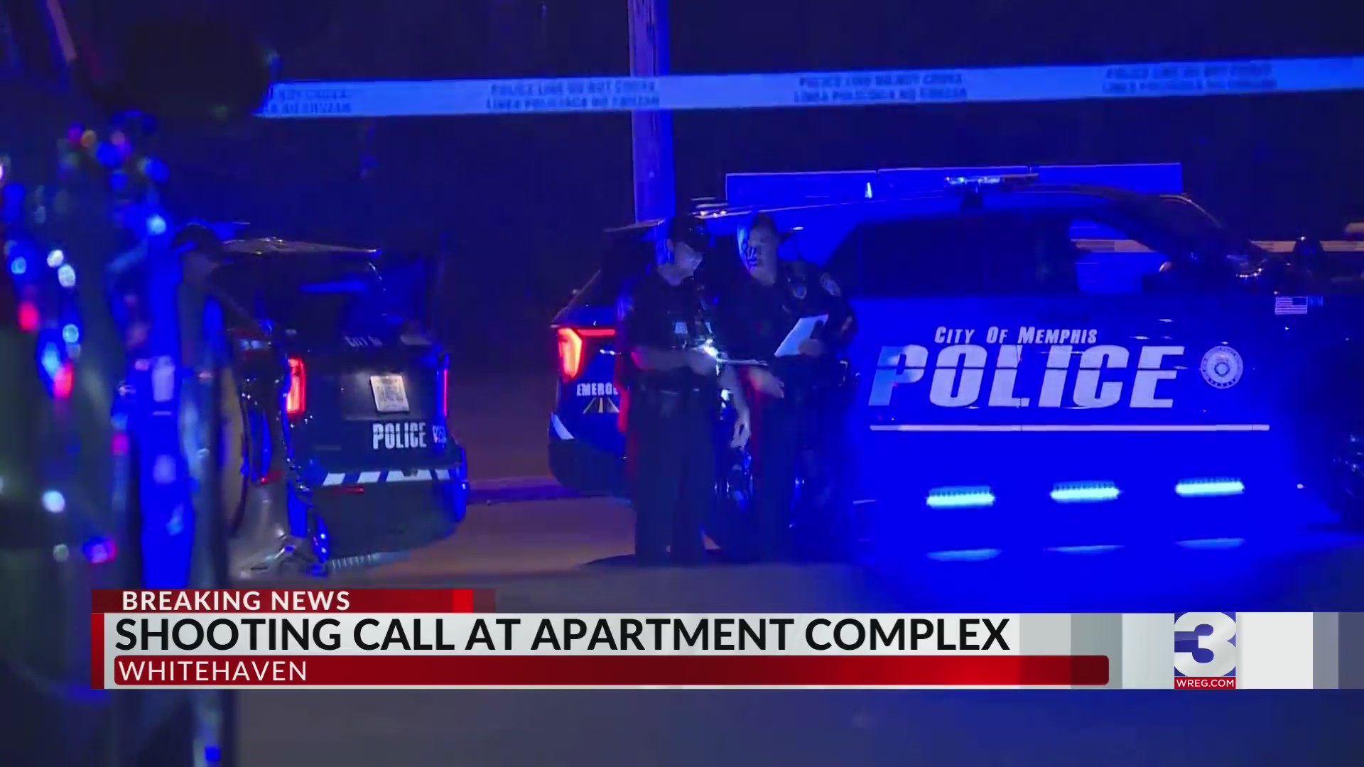 Shooting call at Whitehaven apartment complex – WREG.com