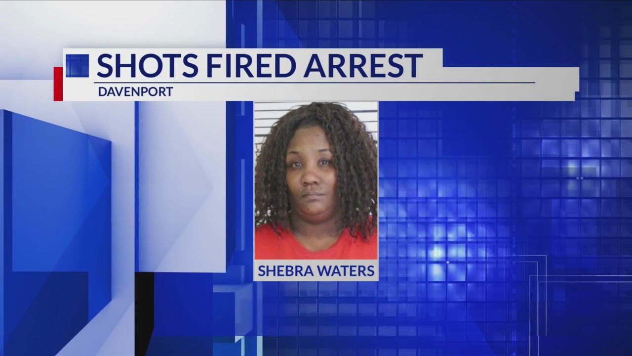 Davenport woman arrested in connection with gunfire near ballpark ...