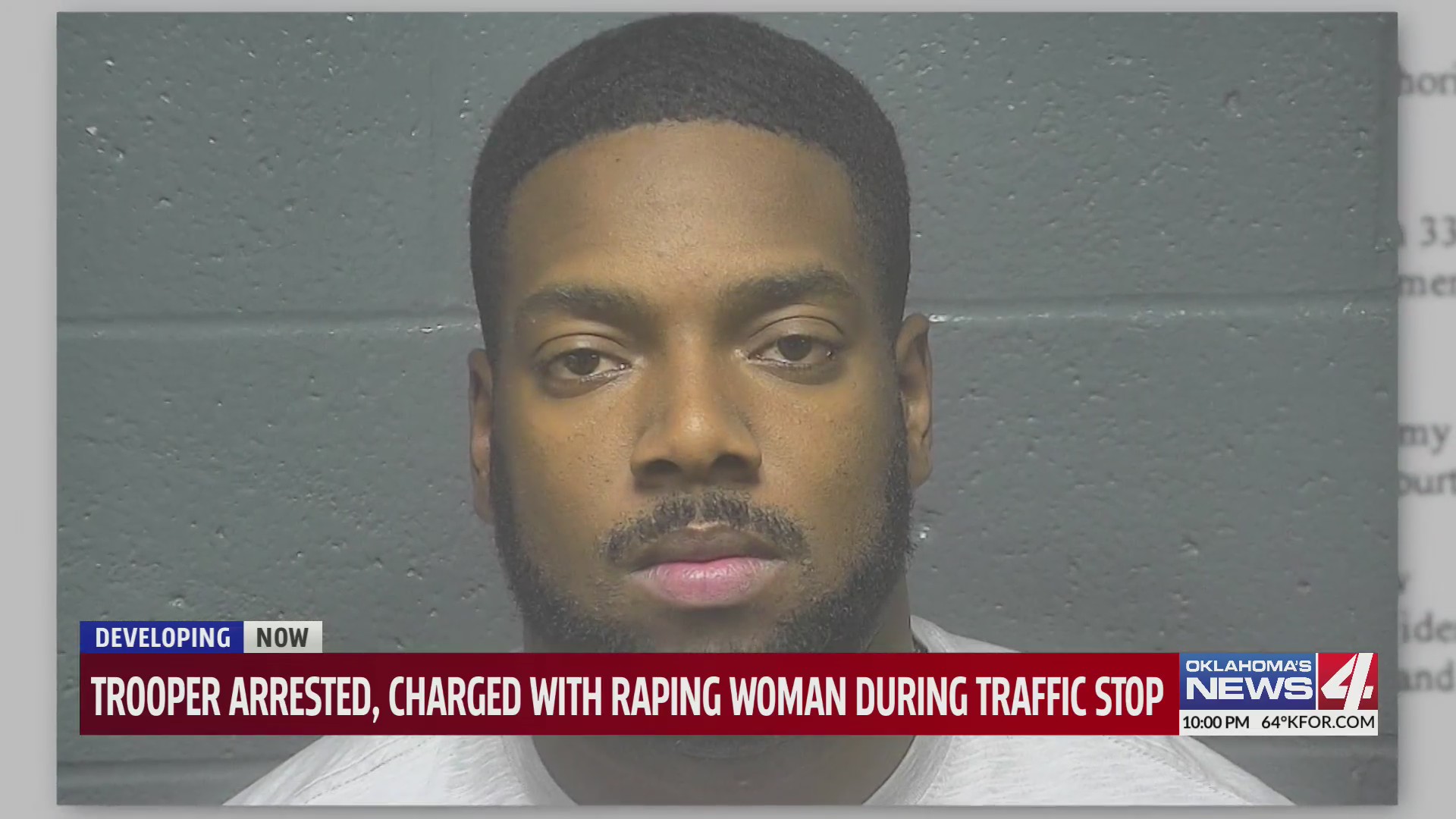 Trooper arrested, charged with raping woman during traffic stop – KFOR ...