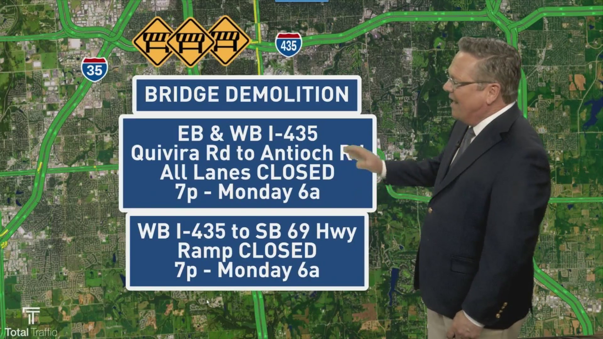 New detours starting for 69 Express project in Overland Park – FOX 4 ...