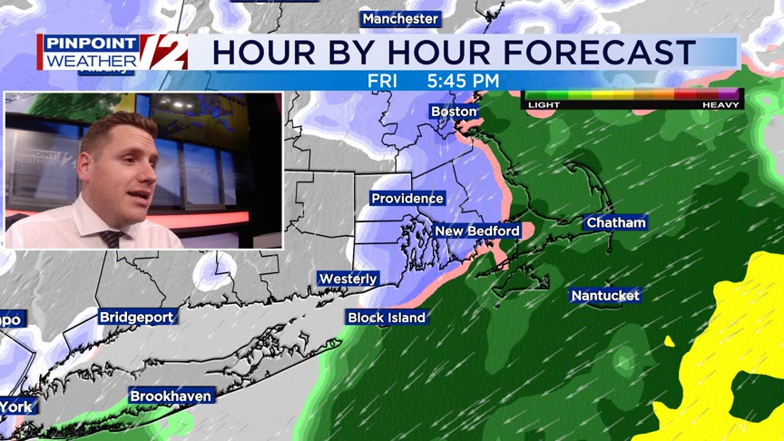WPRI 12 Weather Now 12/19/24: Rain & Snow Showers Later Friday; Frigid ...