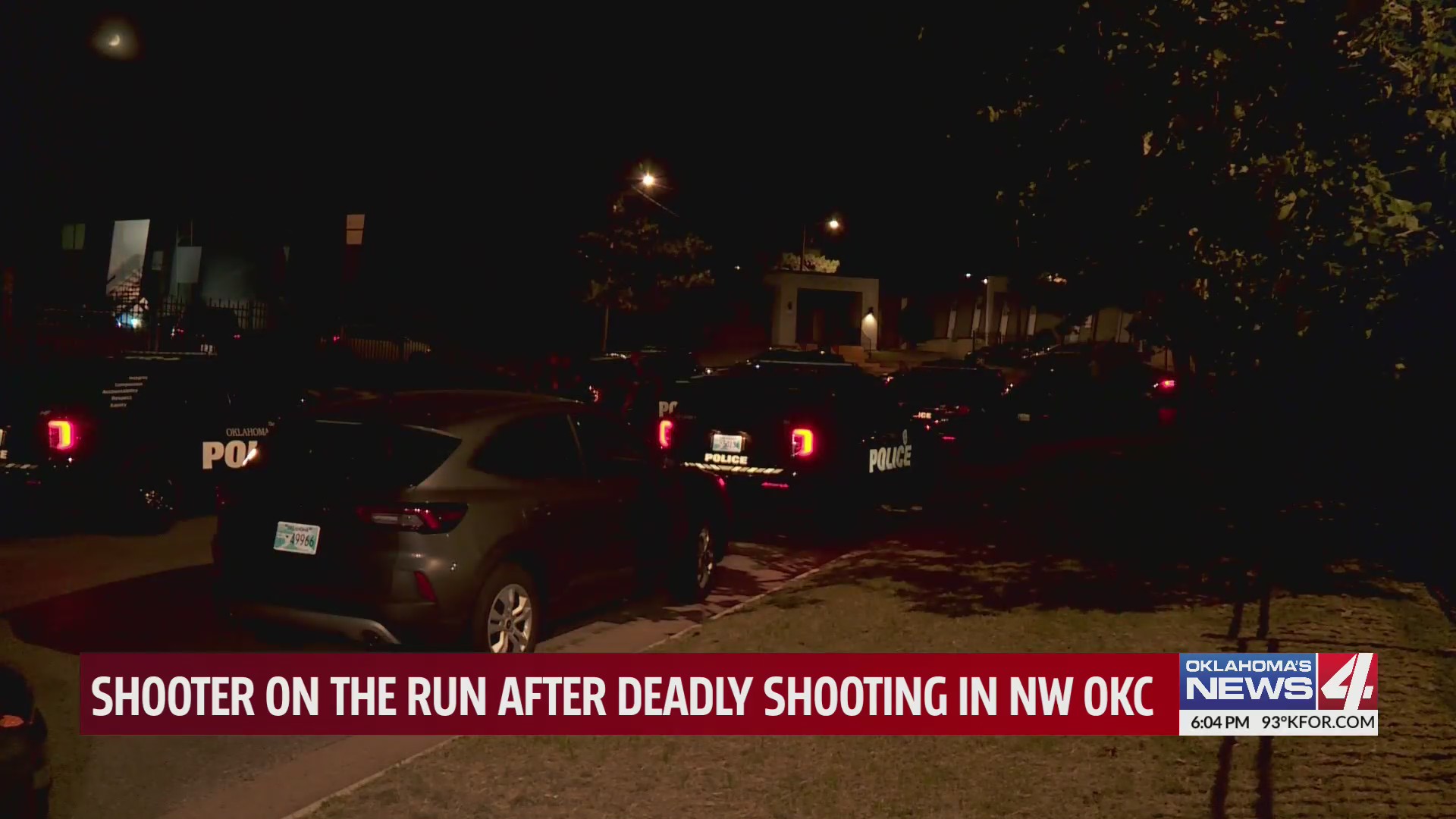 Shooter on the run after deadly shooting in nw okc – KFOR.com Oklahoma City