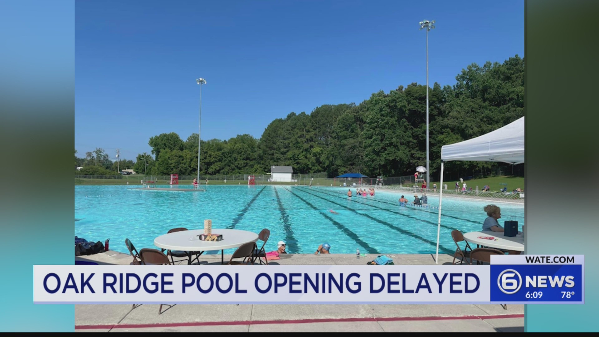 Oak Ridge Pool opening delayed – WATE 6 On Your Side