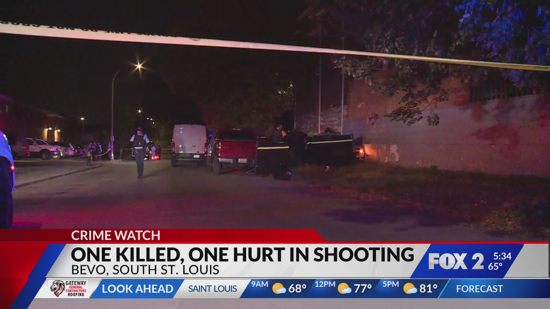 1 dead, 1 injured after shooting in south St. Louis – FOX 2