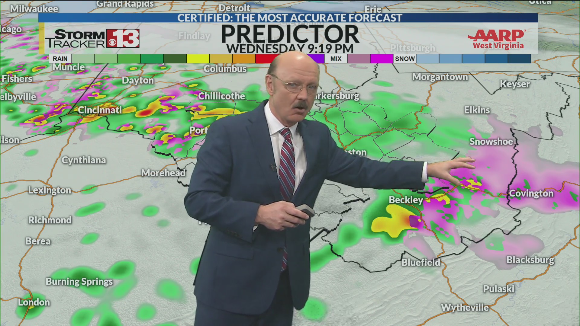 Rain and a roller coaster of temps – WOWK 13 News