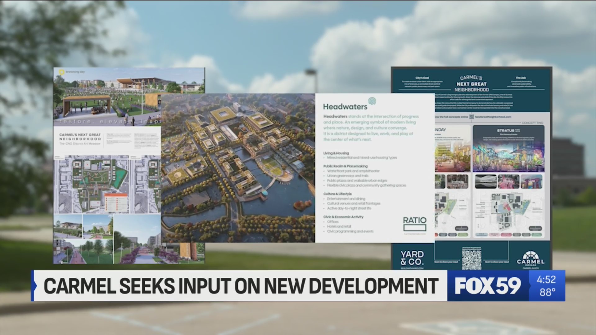 The city of Carmel is seeking input on new development – Fox 59