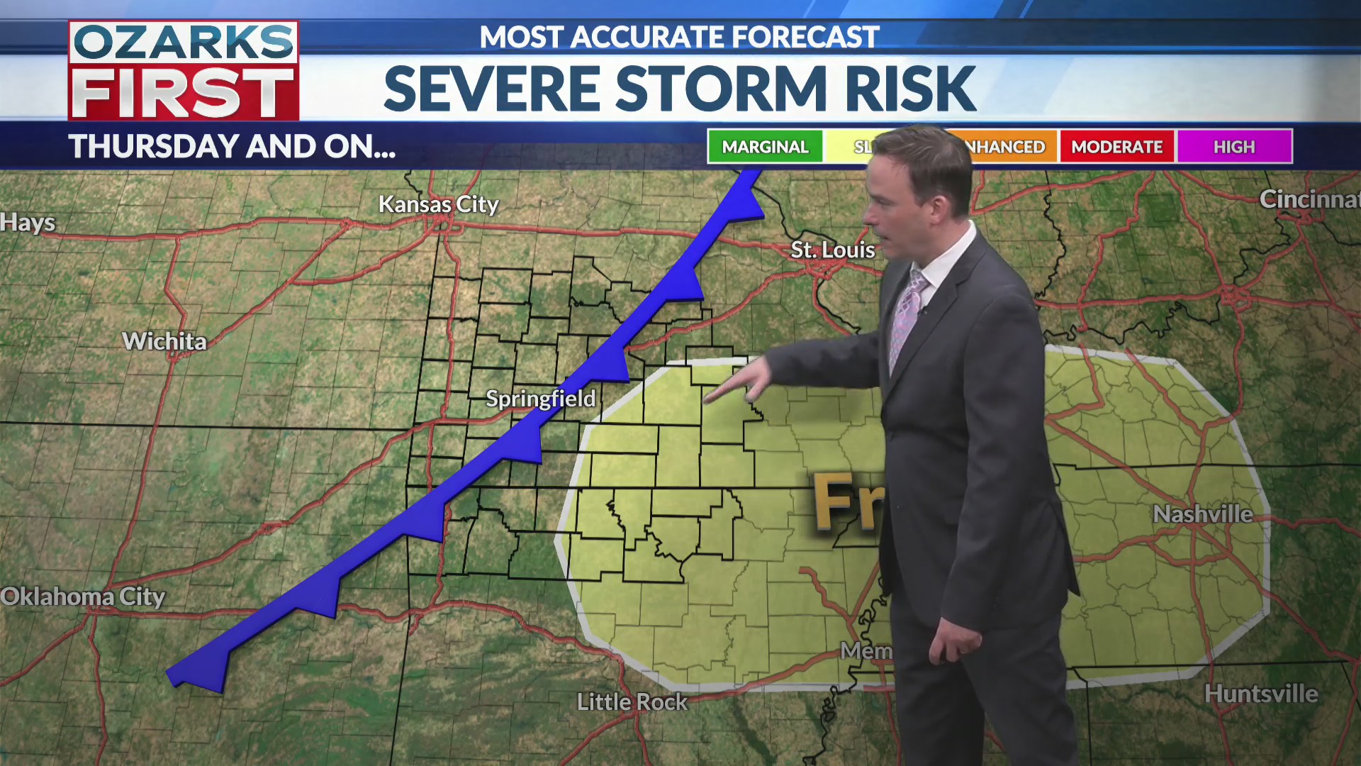 Showers fade this evening, heat builds by Wednesday – KOLR ...