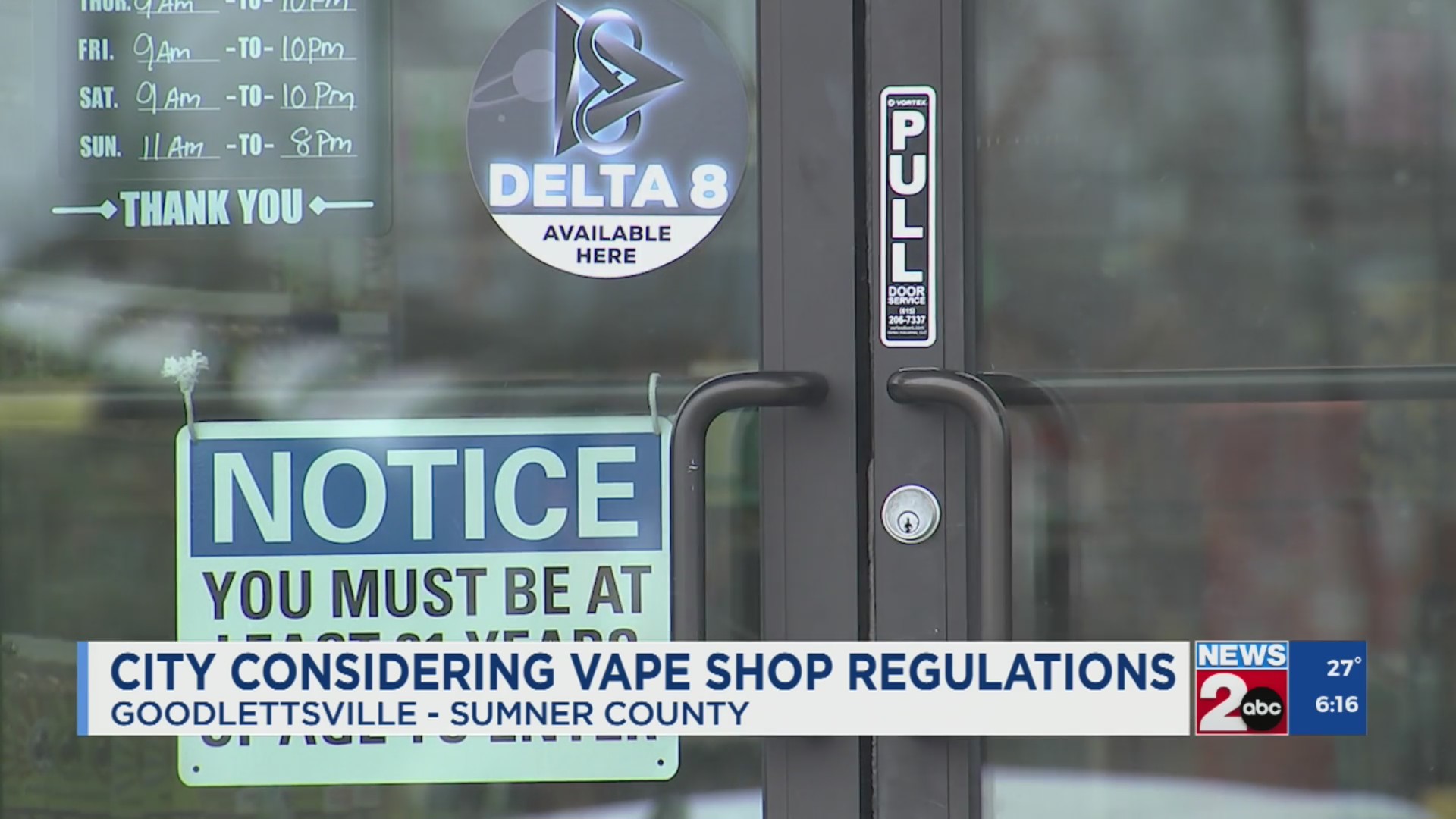 Goodlettsville considering vape shop regulations
