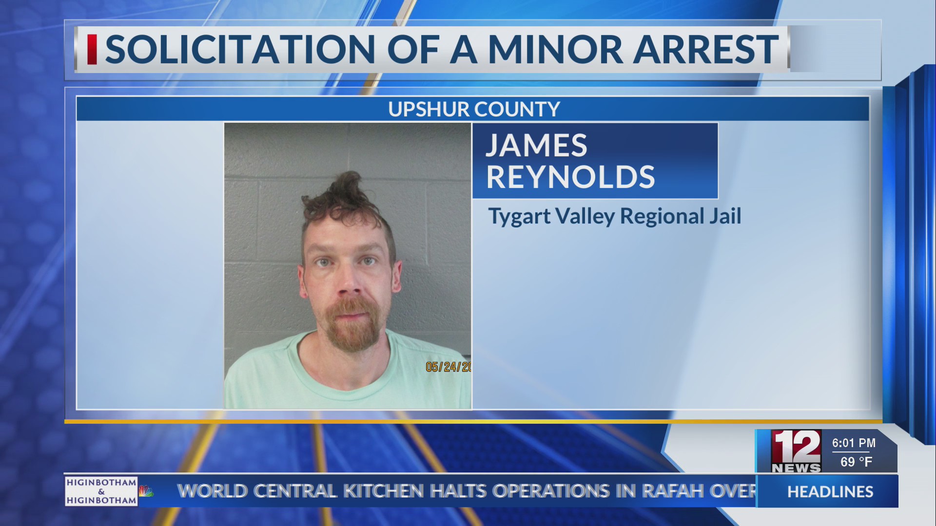 Man charged with soliciting a minor in Upshur County – WBOY.com