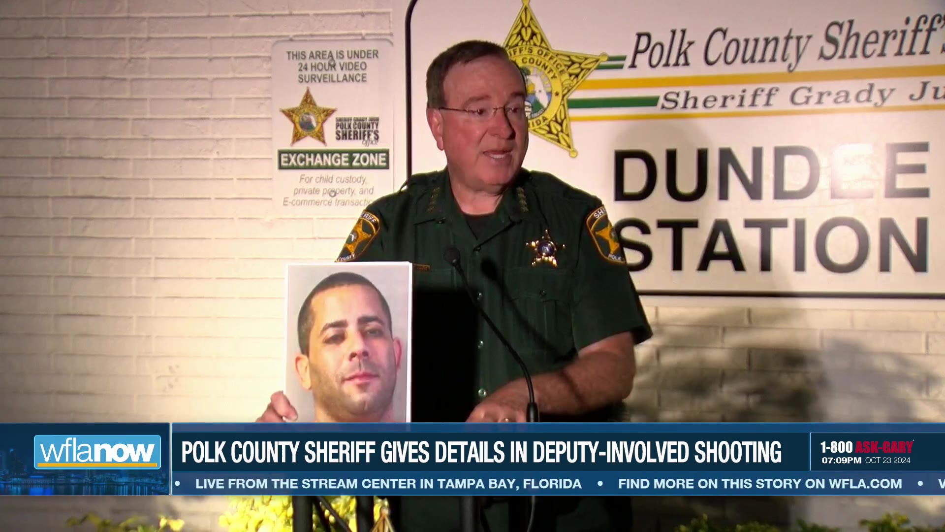 Polk County Sheriff Grady Judd gives details in deputy-involved ...