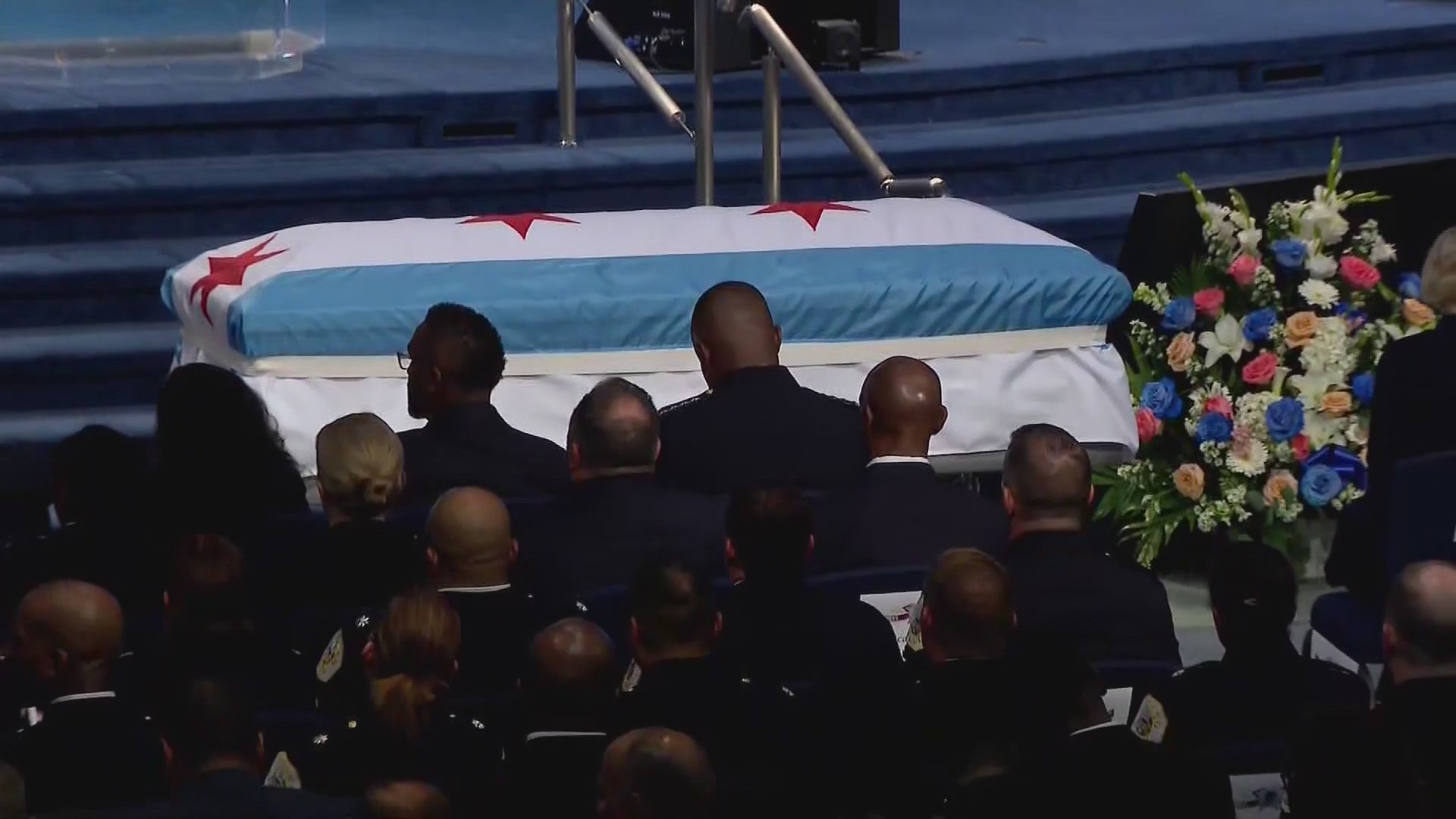 Loved ones, fellow officers gather for funeral honoring fallen CPD
