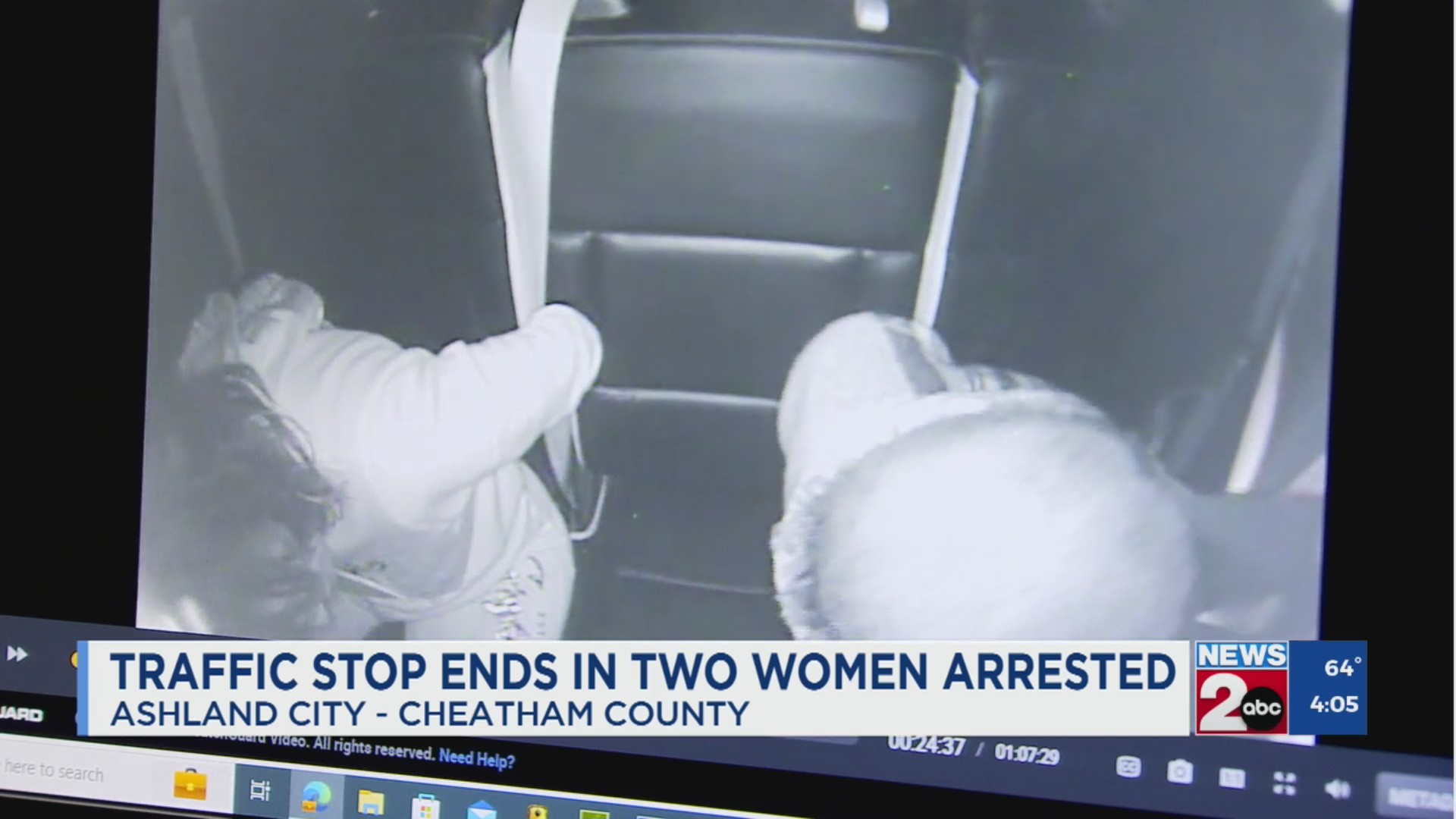 2 women arrested after traffic stop in Ashland City – WKRN News 2