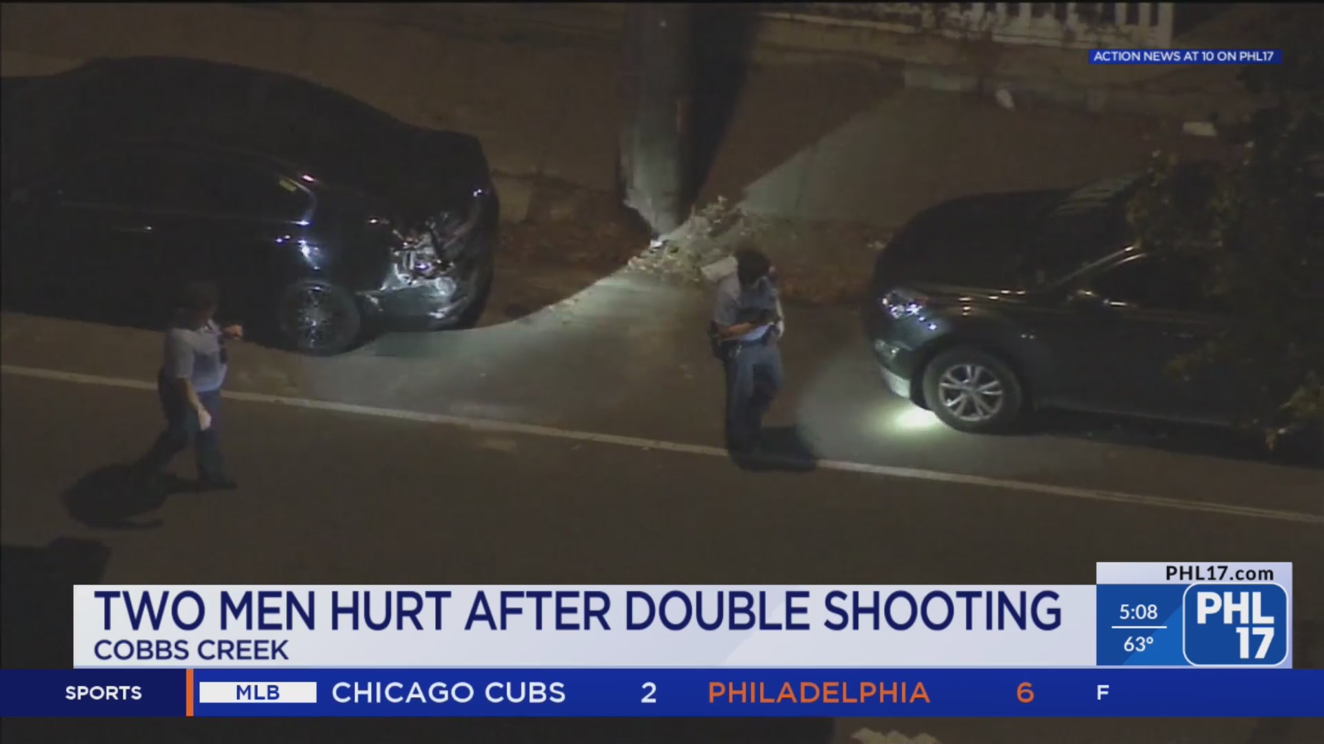 Two men hurt after double shooting in West Philadelphia – PHL17.com