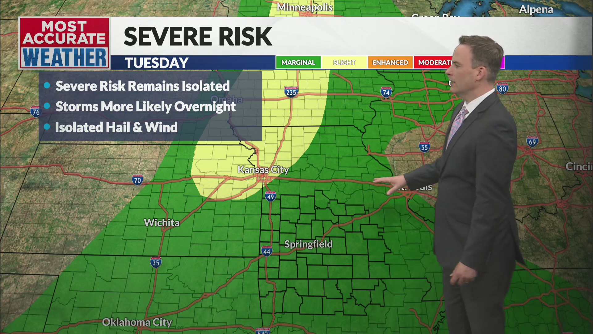 Spotty storms before a dry stretch – KOLR – OzarksFirst.com