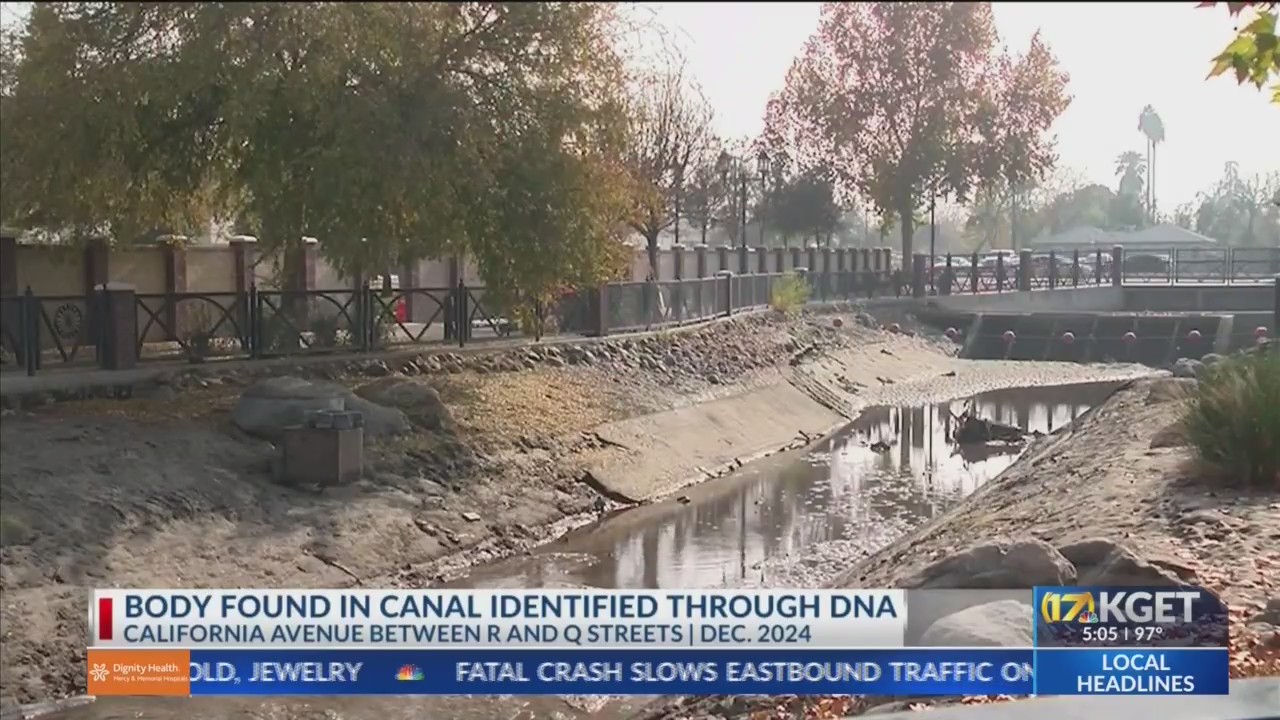Body found in canal identified through DNA – KGET 17 News