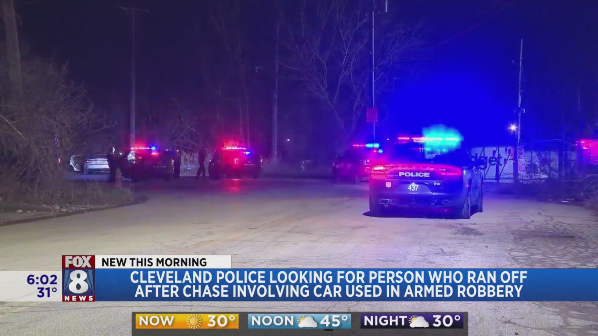 Armed robbery leads to police chase in Cleveland – Fox 8 Cleveland WJW
