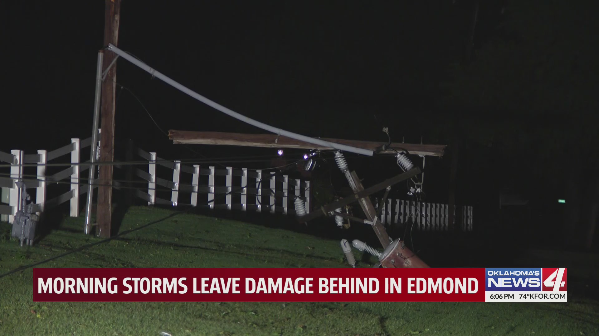 Morning storms leave damage behind in edmond – KFOR.com Oklahoma City