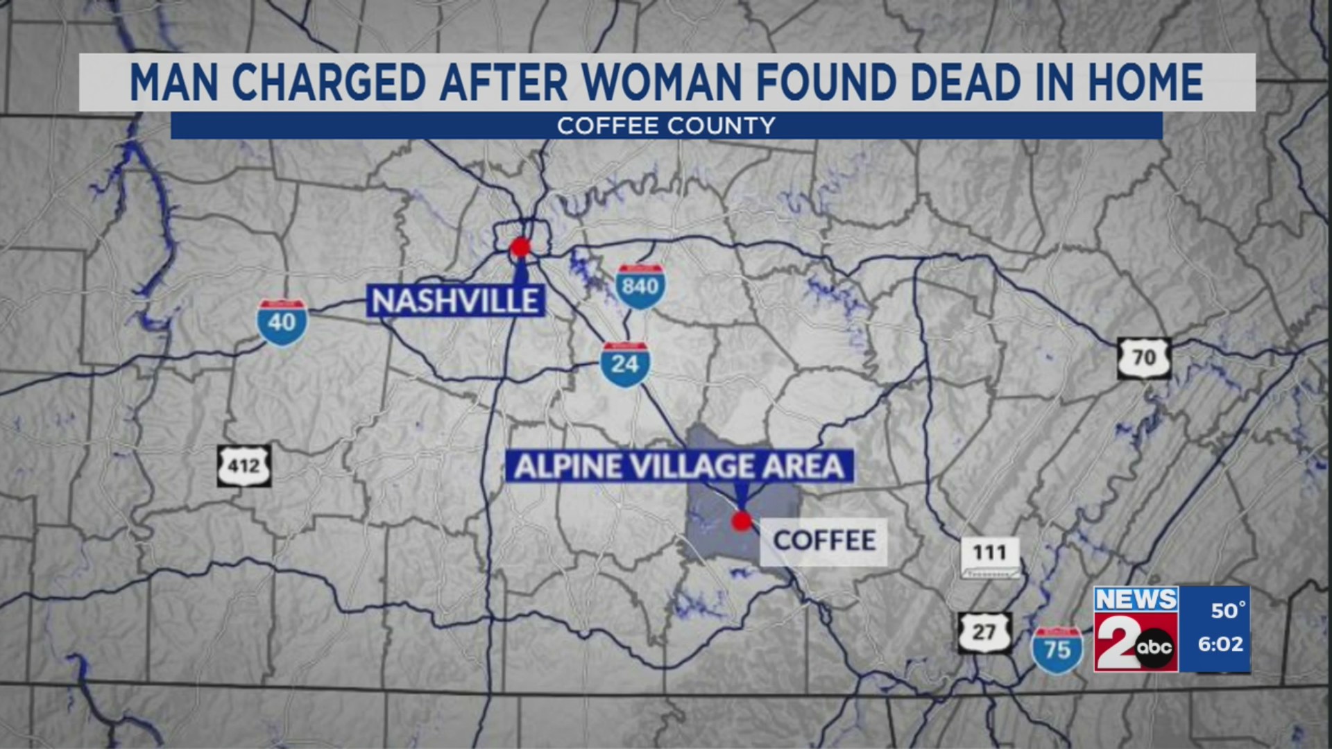 Man charged after woman found dead in home – WKRN News 2