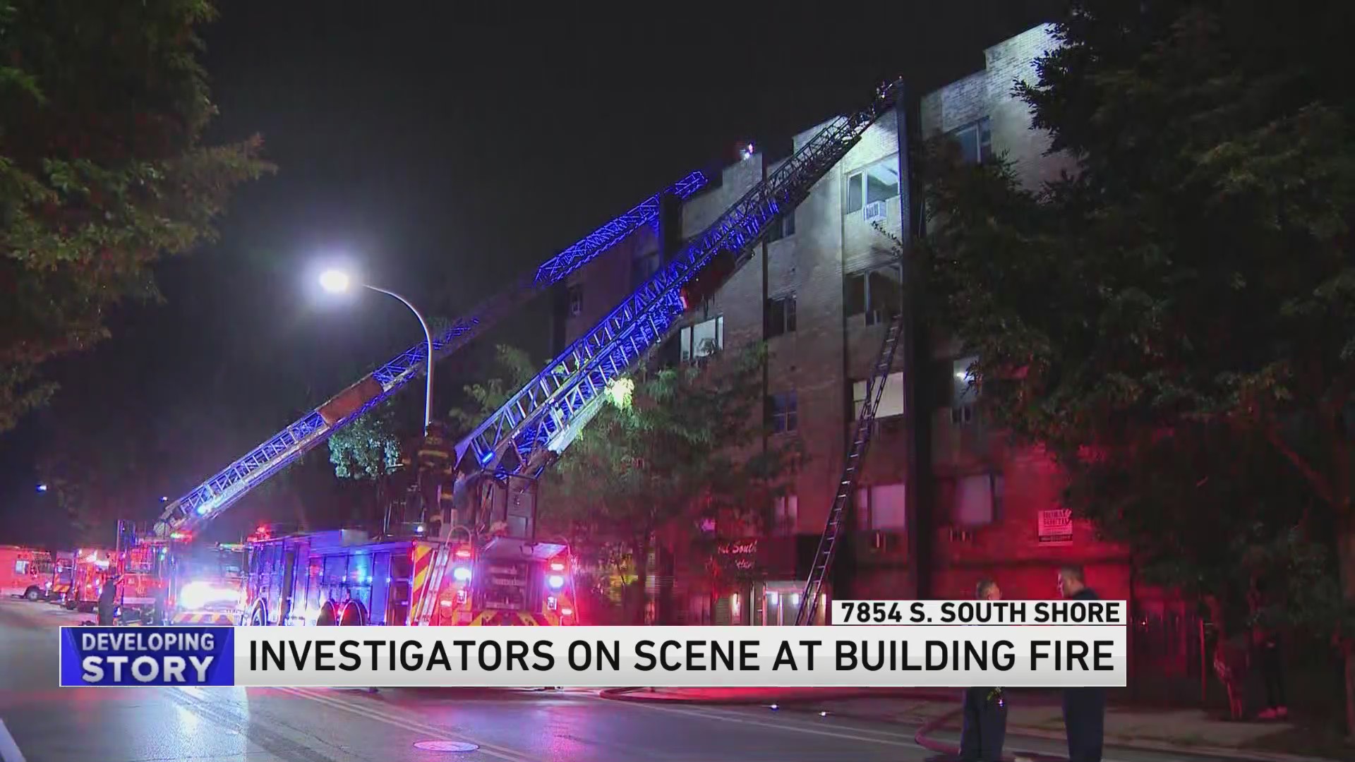 2 people rescued from 4th floor in South Side apartment building fire ...