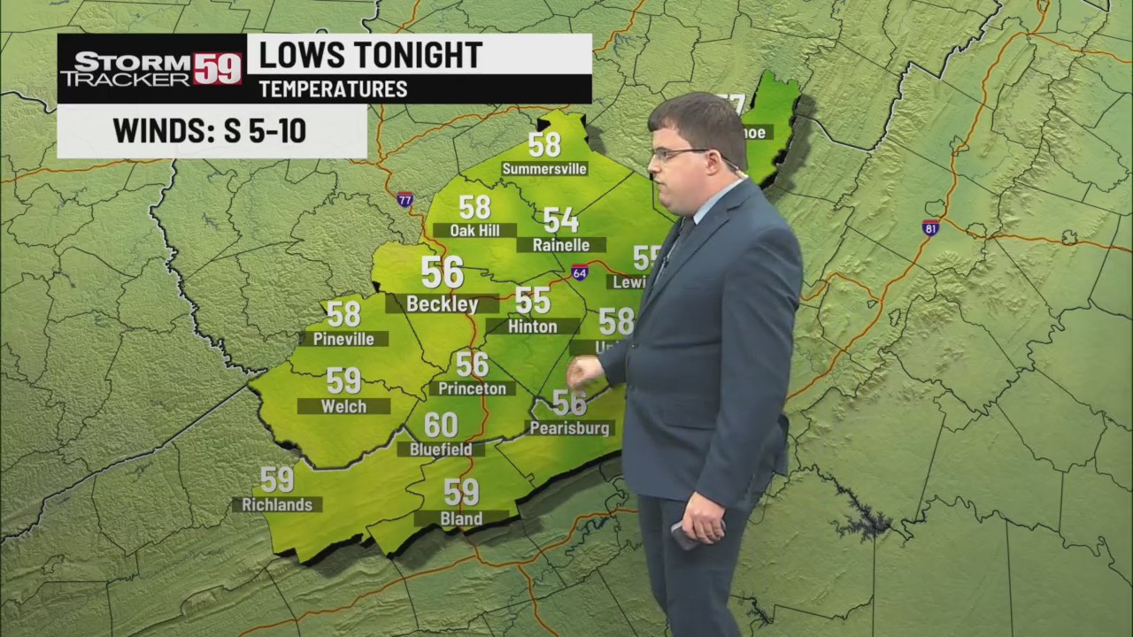 Mostly clear skies tonight; sunny but dry weather persists this weekend ...