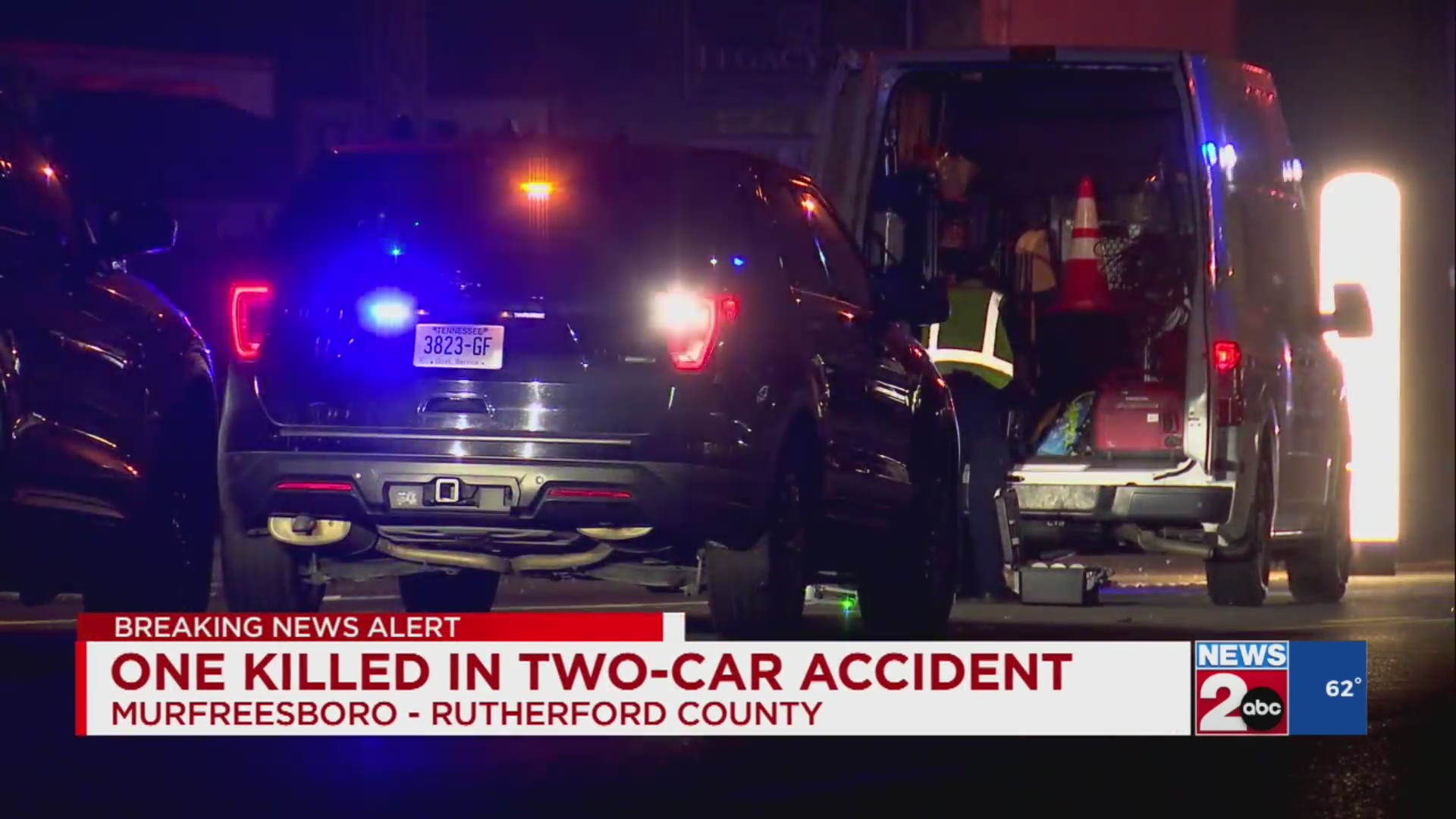 1 dead following 2-vehicle crash in Murfreesboro – WKRN News 2
