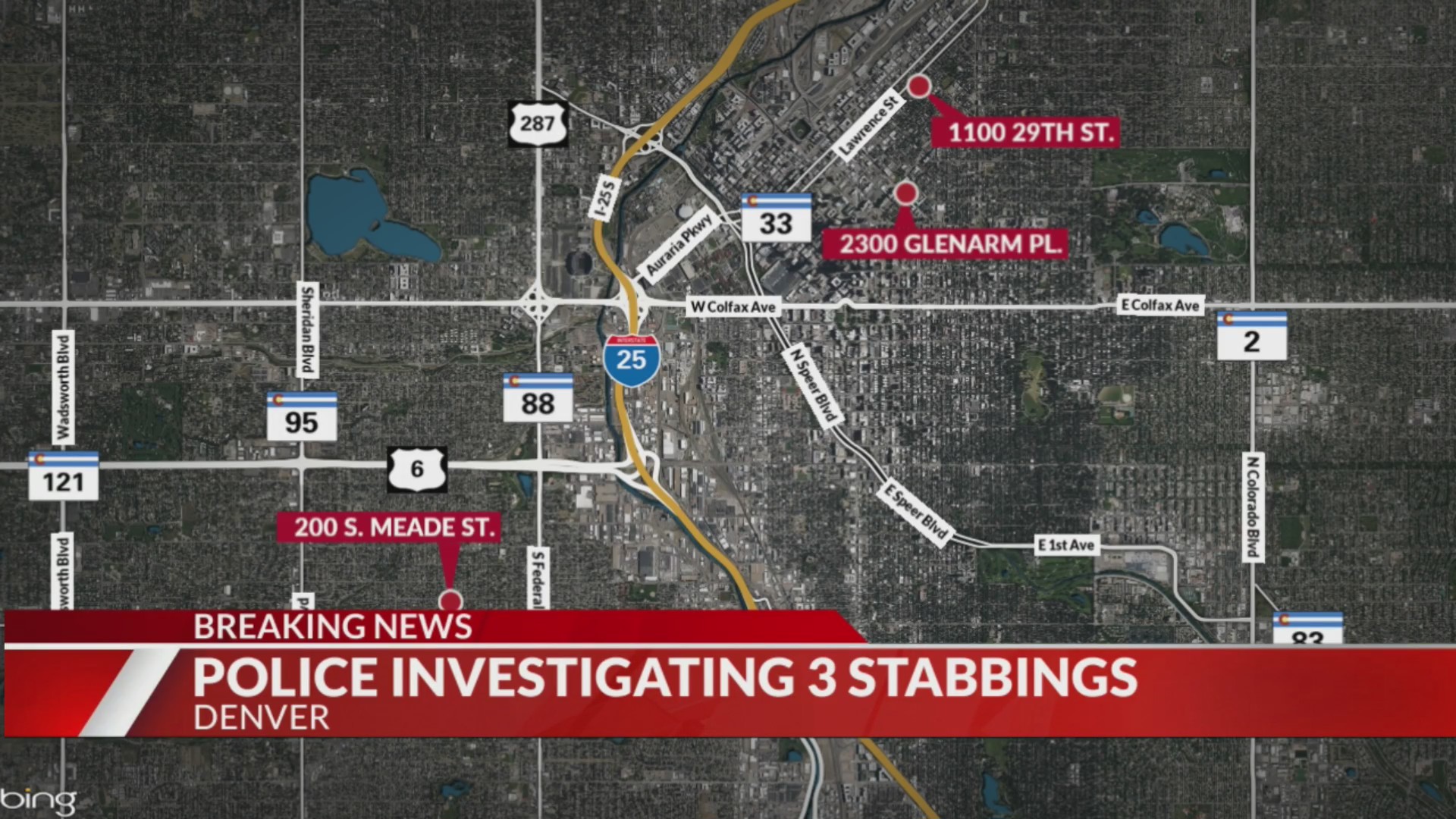 3 separate stabbings reported in Denver – FOX31 Denver