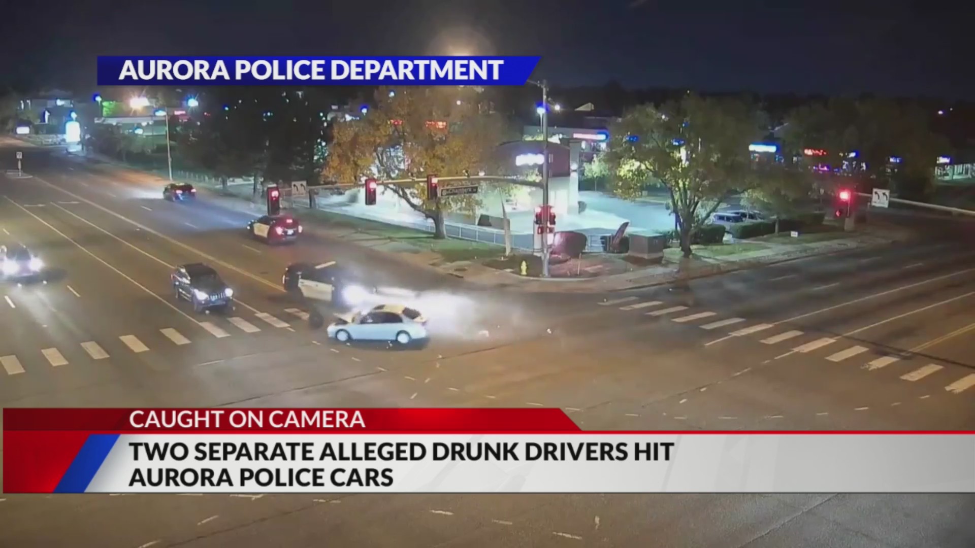 2 Aurora police cars hit by suspected DUI drivers over weekend – FOX31 ...