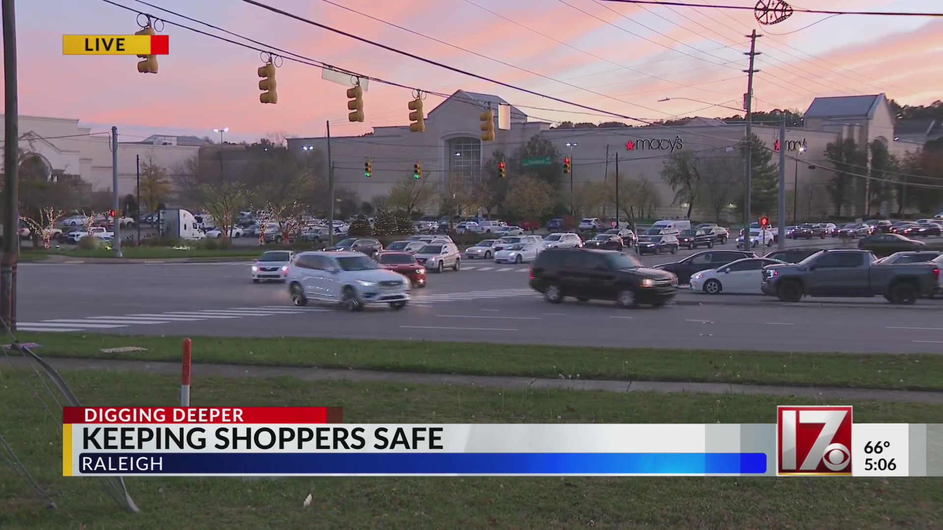 Raleigh mall teams up with police to keep shoppers safe – CBS17.com